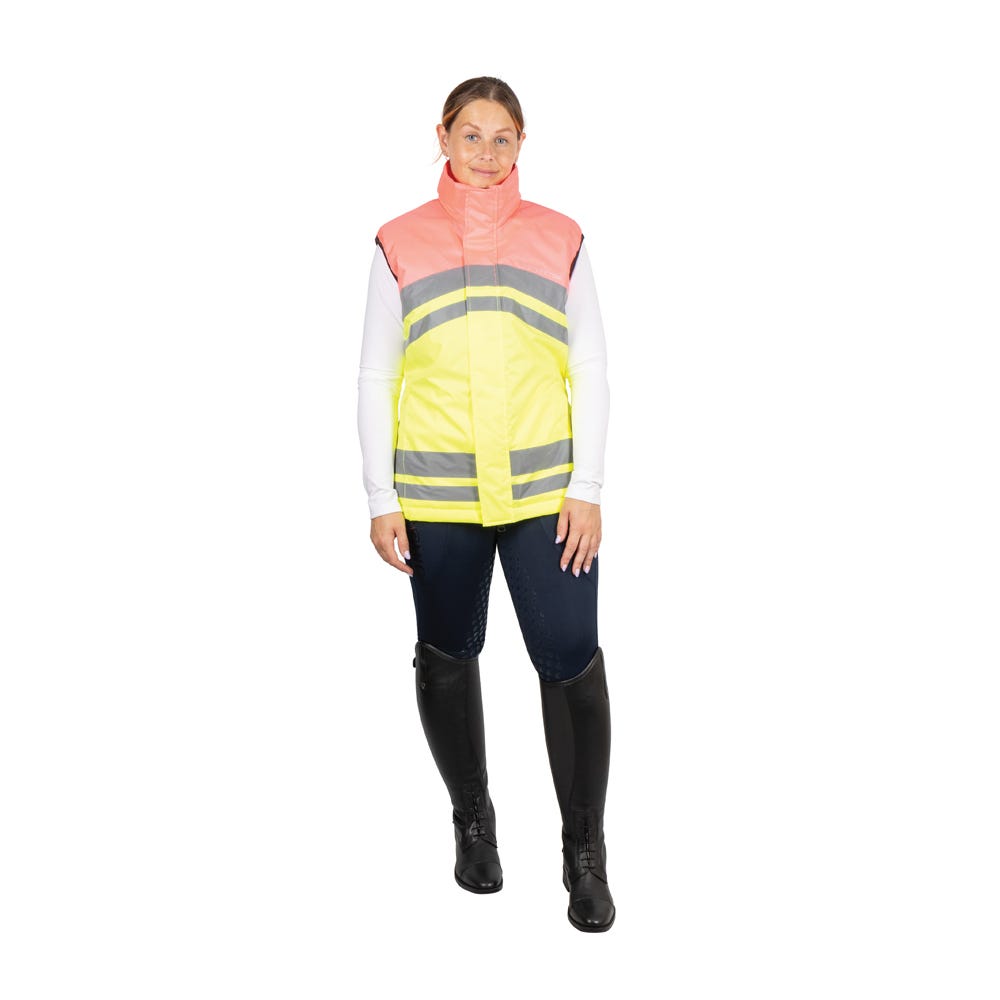 Reflector Two Tone Gilet by Hy Equestrian image 1